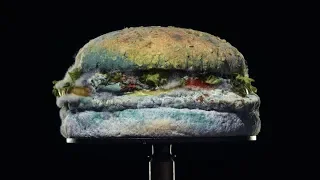Burger King uses mouldy Whopper to promote its signature product