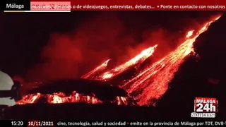 🔴Noticia - La lava forma una nueva fajana en La Palma