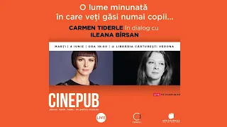 🔴 Ileana Bîrsan în dialog cu Carmen Tiderle | CINEPUB Live & CERCUL