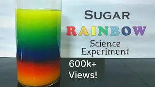 How to Make Sugar Rainbow | Easy Science Experiment | Science Experiments for Kids | Science Project