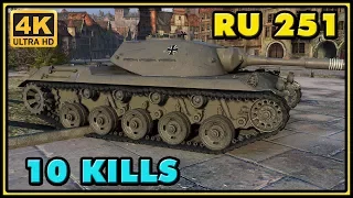 World of Tanks | Spähpanzer Ru 251 - 10 Kills - 5,4K Damage Gameplay