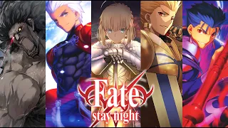 Top 20 Strongest Fate Characters (Stay Night & Zero)