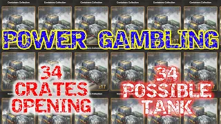 Wot blitz | 34 Crates Power Gambling