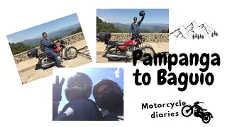 Motorcycle Ride Pampanga to Baguio