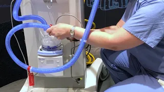 CARESCAPE R860 Ventilator: High Flow O2 Therapy Set-up with Single-limb Circuit