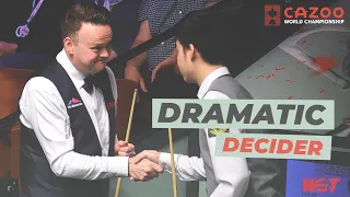 Shaun Murphy and Si Jiahui Battle In Dramatic Decider! | 2023 Cazoo World Championship