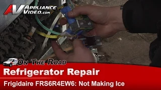 Frigidaire Refrigerator Repair - Not Getting Water - Solenoid Valve