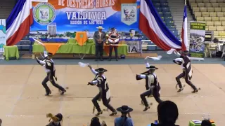Campeones nacionales, destreza huasa, al florear de sus pañuelos de coyhaique, valdivia 2017