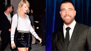 Travis Kelce Caught Cover Taylor Swift When Photographer Taking Her Photo in LA 27th April 2024