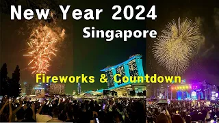 New Year 2024 Celebrations, Countdown and Fireworks | Marina Bay Singapore