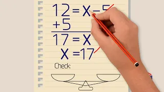 Solving Basic Equations. Part 1. How to solve addition and subtraction equations.