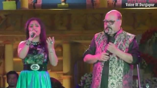 Aj hum tum o smanam song/jolly mukherjee & anuradha duet/stage programme/durgapur