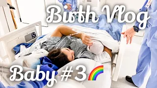 REPEAT C-SECTION BIRTH VLOG FOR BABY #3 + SIBLINGS MEET BABY BROTHER || 38 WEEKS PREGNANT