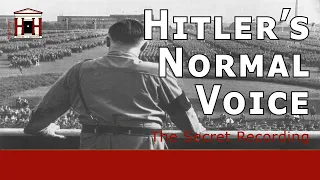 The Only Secret Recording of Hitler's Normal Voice | The Hitler-Mannerheim Recording