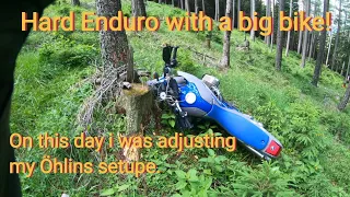 I ride my BMW HP2 ENDURO on the Redstag event in Austria with enduro bike like KTM or Husqvarna 300