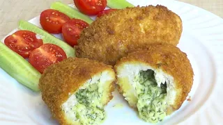 Вот ТАК нужно ГОТОВИТЬ КОТЛЕТЫ по-КИЕВСКИ🍗 из ФАРША! Самый вкусный РЕЦЕПТ на ПРАЗДНИЧНЫЙ СТОЛ!🎄⛄