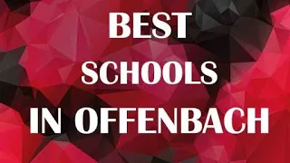 Schools around Offenbach, Germany