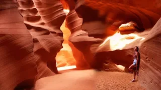 Каньон Антилопы Верхний АРИЗОНА / Upper Antelope Canyon Arizona USA