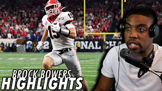 Brock Bowers (TE | Georgia) Highlights Reaction