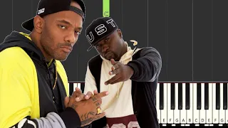 Mobb Deep - Shook Ones (Easy) [Synthesia] (Piano tutorial)