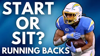 2022 Fantasy Football - Week 13 Running Backs - Start or Sit? Every Match Up