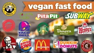 VEGAN Fast Food Choices! – McDonalds, Taco Bell, KFC, Panera & more! - Mind Over Munch