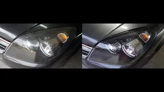 Opel Astra H Restore Headlights