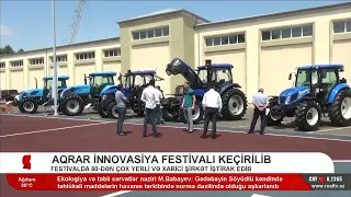 Aqrar innovasiya festivalı keçirilib-Real TV (12.07.2023)