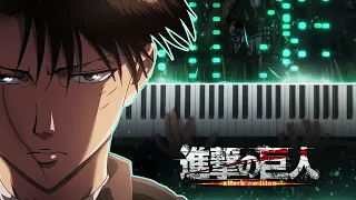 Attack on Titan OP 2 Piano - Jiyuu no Tsubasa