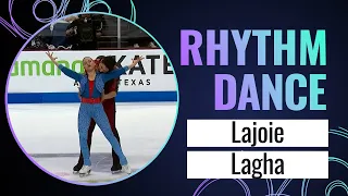 LAJOIE / LAGHA (CAN) | Ice Dance Rhythm Dance | Skate America 2023 | #GPFigure