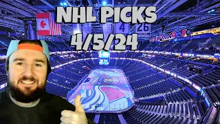 Free NHL Picks Today 4/5/24