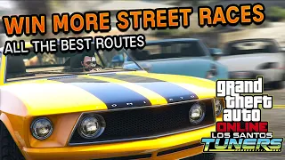 BEST Shortcuts In Street Races | GTA 5 Online Los Santos Tuners DLC