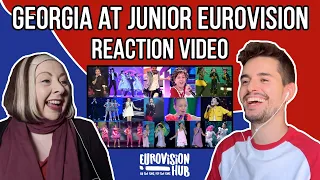 Georgia at Junior Eurovision (Reaction Video) | Eurovision Hub