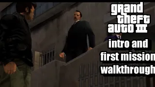 GTA 3 Intro and First Mission Walkthrough Luigi girls