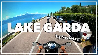 Driving Around Lake Garda Italy by Scooter