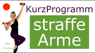 ☘️ 18 min. Kurzprogramm für straffe Arme | Hantel-Training im Stehen