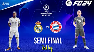 FC 24 - Real Madrid Vs Bayern Munich - 2nd Leg - UEFA Champions League SEMI Final | PS5™ [4K60]