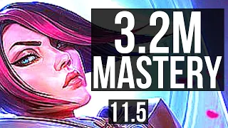 FIORA vs GANGPLANK (TOP) | 9/0/7, 3.2M mastery, 1800+ games, Legendary | KR Master | v11.5