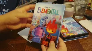 Elemental (Walmart Exclusive) 4K Ultra HD Blu-ray Unboxing