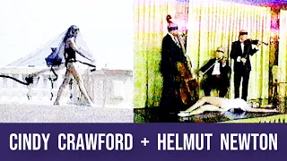 Behind the Scenes of Cindy Crawford's Photoshoot with Helmut Newton (1991)
