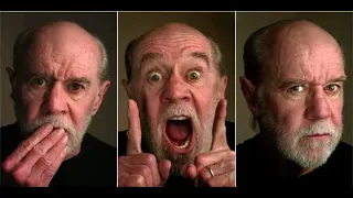 GEORGE CARLIN -- THINK HOW STUPID THE AVERAGE PERSON IS HALF ARE STUPIDER THAN THAT. GEORGE CARLIN