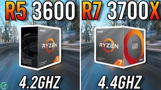 Ryzen 5 3600 vs Ryzen 7 3700X - Big Difference? | RTX 3070
