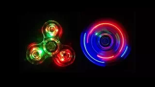 Топ 7 спиннеров с подсветкой на AliExpress / Top Led Hand spinner AliExpress / Bluetooth Spinner