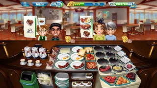 Cooking Fever: Breakfast Cafe: Level 40: 3 Stars