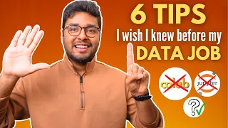 6 Tips I wish I knew before my FIRST DATA JOB / Internship