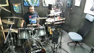 Alice Cooper - Poison (Drum Cover by kpaizanos)