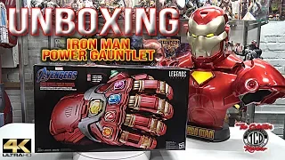 Unboxing Iron Man Power Gauntlet Replica from Avengers Endgame