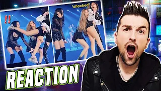 BLACKPINK Accidents And Being Professional On Stage (REACTION!!!)