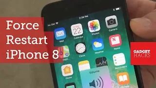 How to Force Restart the iPhone 8 & iPhone 8 Plus