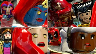 All X-Men '97 Characters in LEGO Marvel Super Heroes Cutscenes (Part 1)